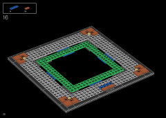 LEGO 21056 instructions page 22 – build guide