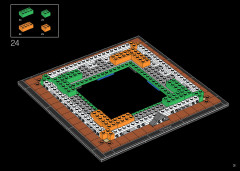 LEGO 21056 instructions page 31 – build guide