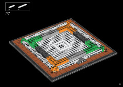 LEGO 21056 instructions page 35 – build guide