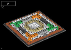 LEGO 21056 instructions page 38 – build guide