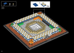 LEGO 21056 instructions page 42 – build guide