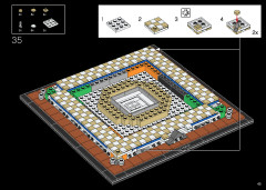 LEGO 21056 instructions page 45 – build guide