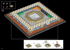 LEGO 21056 instructions page 46 – build guide