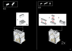 LEGO 21056 instructions page 61 – build guide