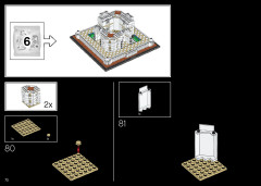LEGO 21056 instructions page 70 – build guide