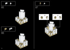 LEGO 21056 instructions page 72 – build guide