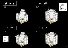 LEGO 21056 instructions page 73 – build guide