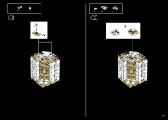 LEGO 21056 instructions page 77 – build guide