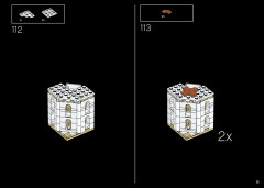 LEGO 21056 instructions page 81 – build guide