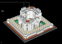 LEGO 21056 instructions page 82 – build guide