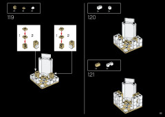 LEGO 21056 instructions page 85 – build guide