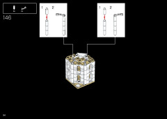 LEGO 21056 instructions page 94 – build guide