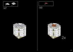 LEGO 21056 instructions page 95 – build guide