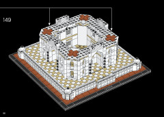 LEGO 21056 instructions page 96 – build guide