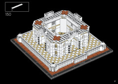 LEGO 21056 instructions page 97 – build guide