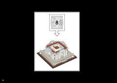 LEGO 21056 instructions page 98 – build guide