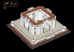 LEGO 21056 instructions page 99 – build guide