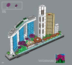 LEGO 21057 instructions page 100 – build guide