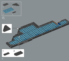 LEGO 21057 instructions page 20 – build guide