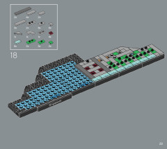 LEGO 21057 instructions page 23 – build guide