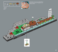 LEGO 21057 instructions page 33 – build guide