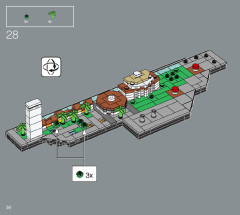 LEGO 21057 instructions page 34 – build guide
