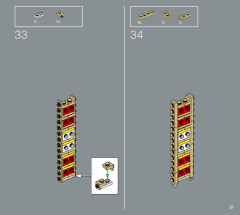 LEGO 21057 instructions page 37 – build guide