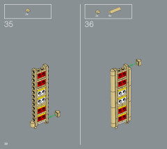 LEGO 21057 instructions page 38 – build guide