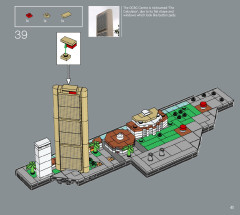 LEGO 21057 instructions page 41 – build guide