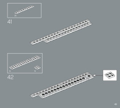 LEGO 21057 instructions page 43 – build guide
