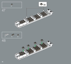 LEGO 21057 instructions page 46 – build guide