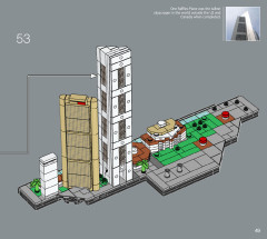 LEGO 21057 instructions page 49 – build guide