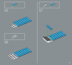 LEGO 21057 instructions page 51 – build guide