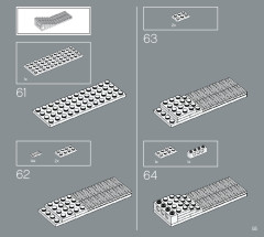 LEGO 21057 instructions page 55 – build guide
