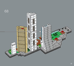 LEGO 21057 instructions page 57 – build guide