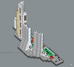 LEGO 21057 instructions page 65 – build guide