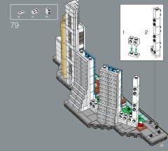 LEGO 21057 instructions page 67 – build guide