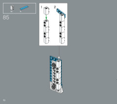 LEGO 21057 instructions page 70 – build guide