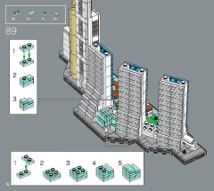 LEGO 21057 instructions page 76 – build guide