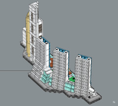 LEGO 21057 instructions page 79 – build guide