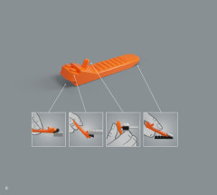 LEGO 21057 instructions page 8 – build guide