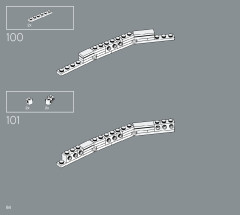 LEGO 21057 instructions page 84 – build guide
