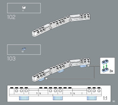LEGO 21057 instructions page 85 – build guide