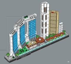 LEGO 21057 instructions page 89 – build guide