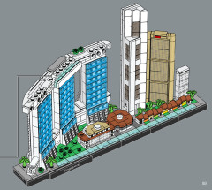 LEGO 21057 instructions page 93 – build guide