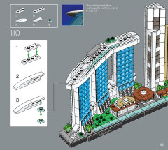 LEGO 21057 instructions page 95 – build guide