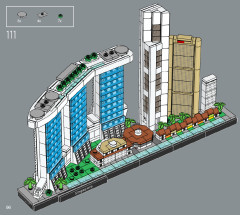 LEGO 21057 instructions page 96 – build guide