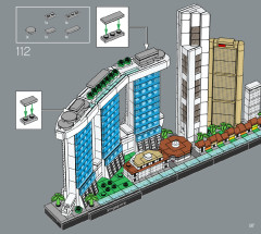 LEGO 21057 instructions page 97 – build guide