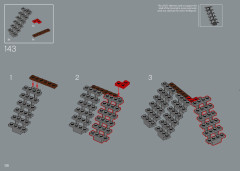 LEGO 21058 instructions page 128 – build guide
