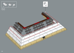 LEGO 21058 instructions page 138 – build guide
